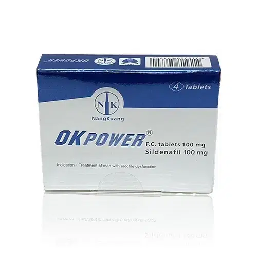 美好挺 OKPOWER 藥盒正面擺拍圖