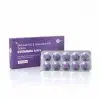 Stenagra Force 商品主圖，紫色藥盒與鋁箔藥板白底倒影展示