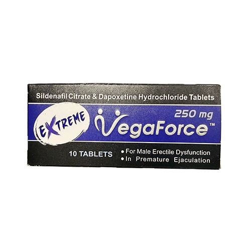超級雙效威而鋼紫蝌蚪 ExtremeVegaforce 250mg 外盒正面