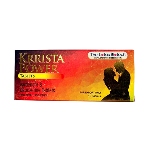 雙效樂威壯 Krrista Power 100mg 外盒正面