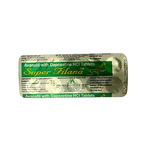 雙效賽倍達 Super Filana 綠水鬼鋁箔藥板背面