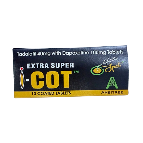 雙效犀利士紅魔 EXTRA SUPER I COT 140mg 外盒正面