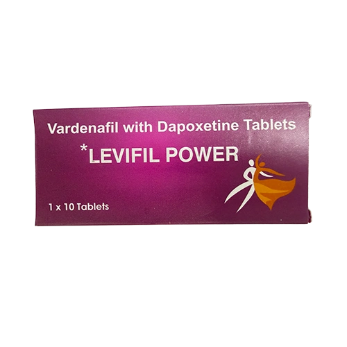 雙效樂威壯 Levifil Power 80mg 外盒正面