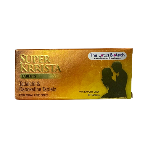 雙效犀利士 Super Krista 100mg 外盒正面