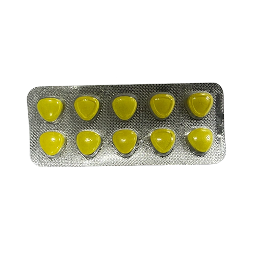 雙效犀利士 Super Krista 100mg 黃色藥錠
