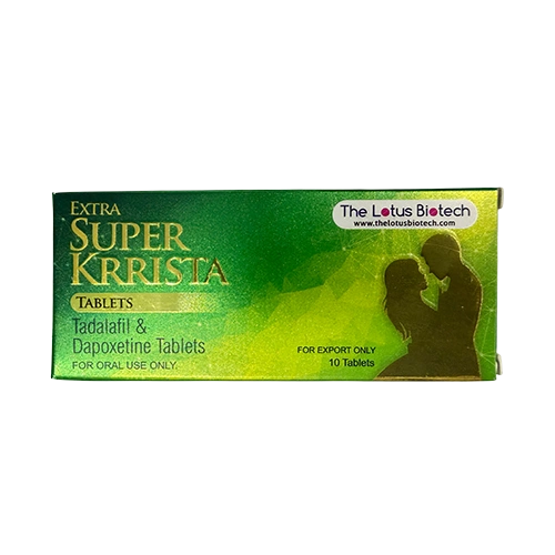 超級雙效必利勁 Extra Super Krista 120mg 外盒正面