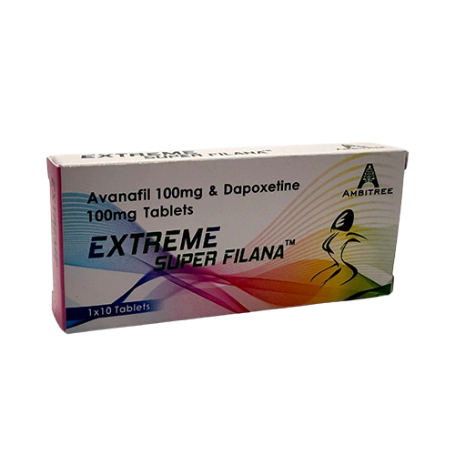 雙效賽倍達粉水鬼 EX SUPER FILANA 200mg 外盒正面
