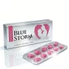 雙效犀利士粉色風暴 Krrista Blue Storm 120mg 外盒與粉色藥錠